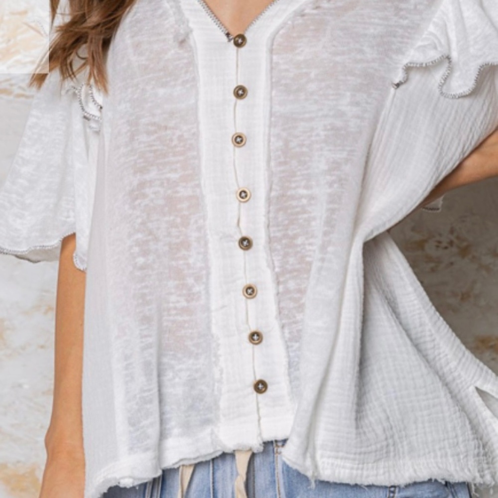 POL BOHO TOP